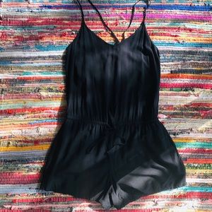 Old Navy Spaghetti Strap Shorts Romper Medium